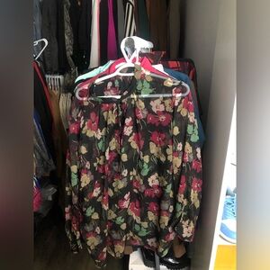 Chiffon beach cover up shirt